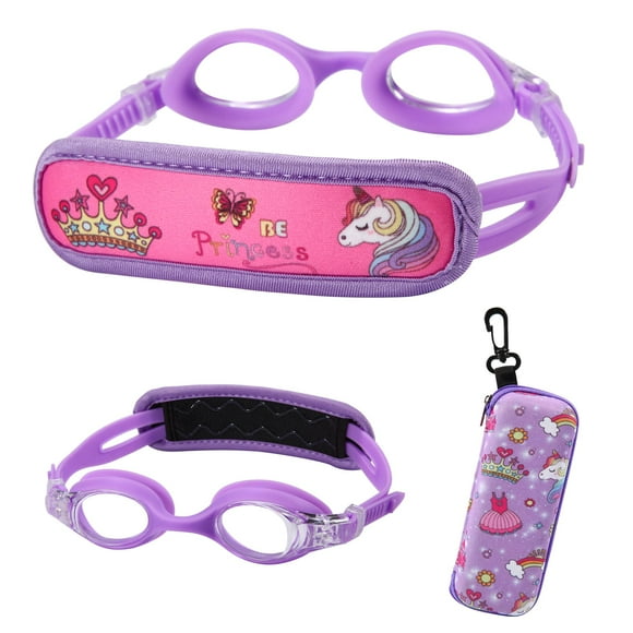 Gafas de natación RUIGAO para niños de 2 a 6 años, antivaho, UV