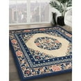 thumbnail image 2 of Ahgly Company Indoor Square Traditional Tan Brown Oriental Area Rugs, 7' Square, 2 of 6