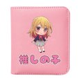 thumbnail image 1 of Cartera Oshis no ko Mems Cyos con personajes de anime, delgada y plegable, 1 of 1