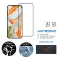 thumbnail image 3 of VIESUP 2PACK Black Screen Protector Compatible with Google Pixel 9 Pro XL HD Clear Tempered Glass - 9H Hardness Case Friendly Anti-Scratch, 3 of 6