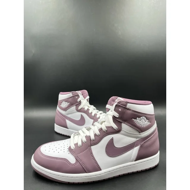 Ni - ke Ni - ke Air Jordan 1 Retro High OG 'Mauve' White DZ5485-105 Men's Size 11.5