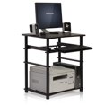 thumbnail image 3 of Bureau d'Ordinateur Portable à la Maison Furinno, Cerise Claire/noir, 3 of 3