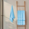 thumbnail image 6 of MyOwn Premium Cotton 4 Pack Bath Towel Set - 100% Pure Cotton - 4 Bath Towels 27x54 - Ideal for Everyday use - Ultra Soft & Highly Absorbent - Sky Blue, 6 of 6