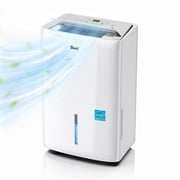 4,500 Sq Ft Dehumidifier for Basement, ENERGY STAR, Smart Humidity Control (35–80%), Pump Drain, Auto/Continuous Drain, Portable with Wheels, 1.6 Gallon Tank, Copper Condenser
