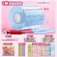 thumbnail image 3 of karymi DIY Art and Craft Set, Nano Tape Bubbles Kit with Glitter Glue, Sparkly Slime Tape Blowing Activity Kit with Sequins Beads Creative Making Party Favors Teen Gifts, 3 of 5