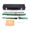 thumbnail image 1 of Ktaxon 16 Hole C Flute for Student Beginner School Band with Case 9 Colors, 1 of 7