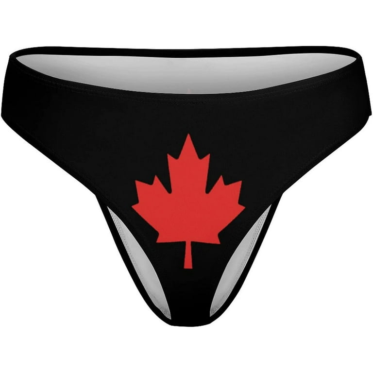 Canada Heart Retro Flag Women's Low Waist Underwear Stretch Briefs Soft Comfy  Panties XL : : Clothing, Shoes & Accessories