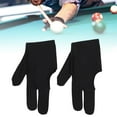 thumbnail image 2 of Guante de taco de billar inglés Unisex, Protector de mano izquierda con tres dedos, 2 uds., 2 of 7