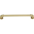 thumbnail image 5 of Atlas Homewares 369 Steam Punk 7-9/16" Center To Center Handle Cabinet Pull - Nickel, 5 of 7