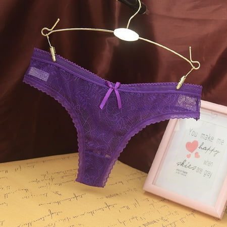 

UDAXB Lingerie Autumn Sexy Mid-Rise Lace Solid Padded Seamless Trendy Underwear Panties(Buy 2 get 1 free)