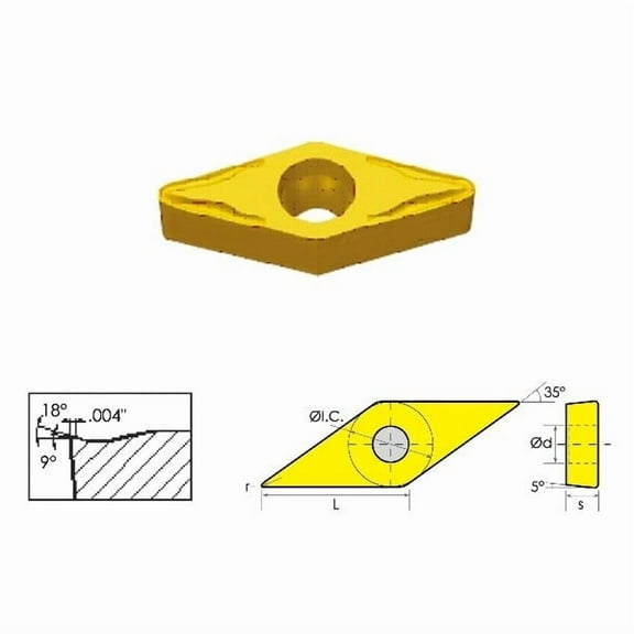 Hhip VBMT-332-HM Coated Carbide Insert 6005-2332