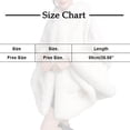 thumbnail image 3 of Women's Plush Cardigan Faux Fur Comfy Soft Cloak Shawl Wraps Winter Poncho Oversized Cape For Evening Party (Free Size, Black), 3 of 7