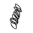 thumbnail image 3 of Gimme Fine Fit Ponytail Holder Hair Tie, Black, 20 Ct, 3 of 9