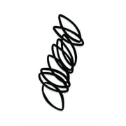 Gimme Fine Fit Ponytail Holder Hair Tie, Black, 20 Ct