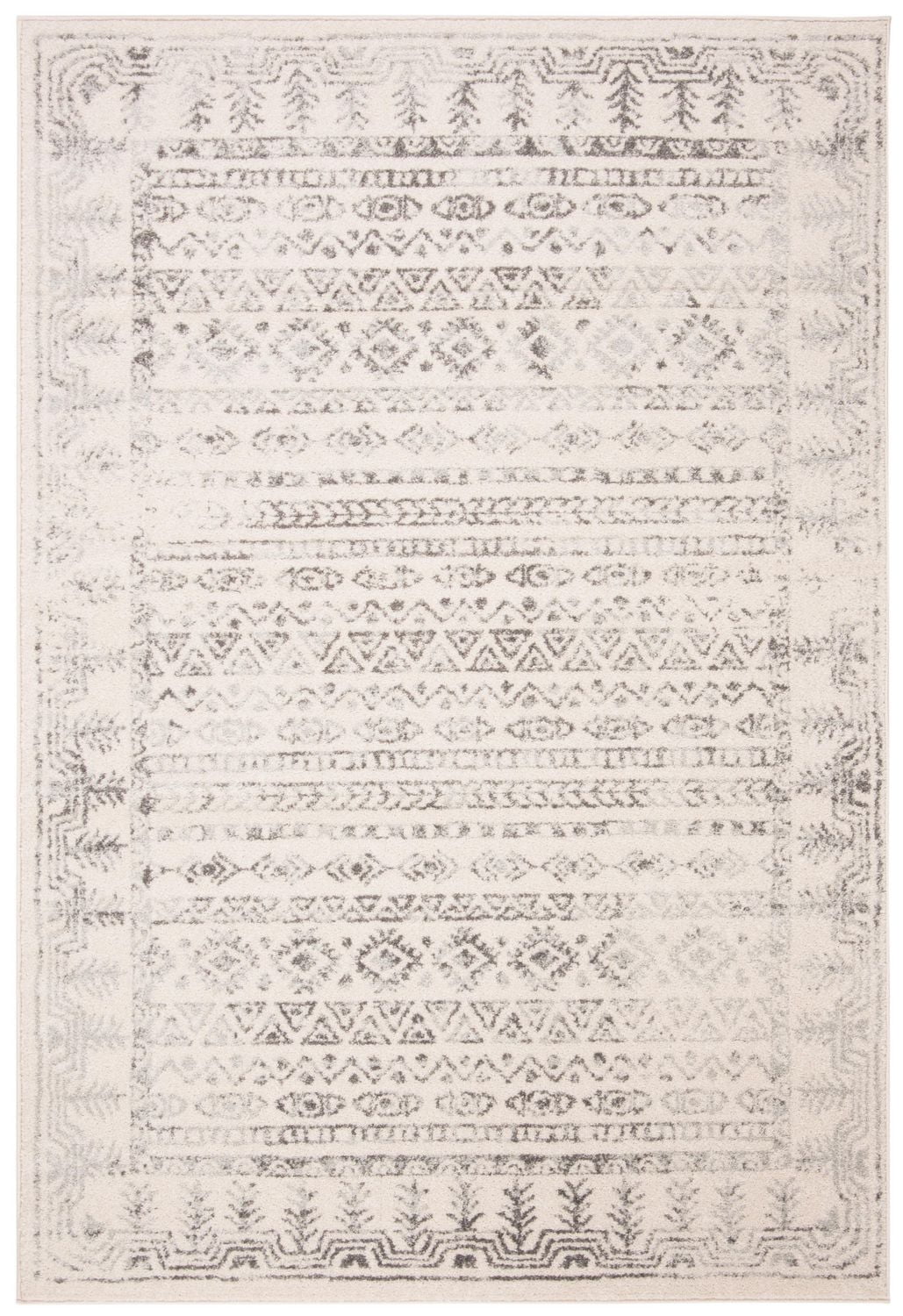 SAFAVIEH Tulum Flint Distressed Southwestern Area Rug