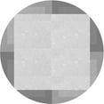 thumbnail image 1 of Ahgly Company Indoor Round Patterned Gunmetal Gray Area Rugs, 6' Round, 1 of 6