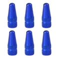 thumbnail image 1 of 6 tapones de aleación de aluminio para neumáticos de bicicleta de montaña (azules), 1 of 6