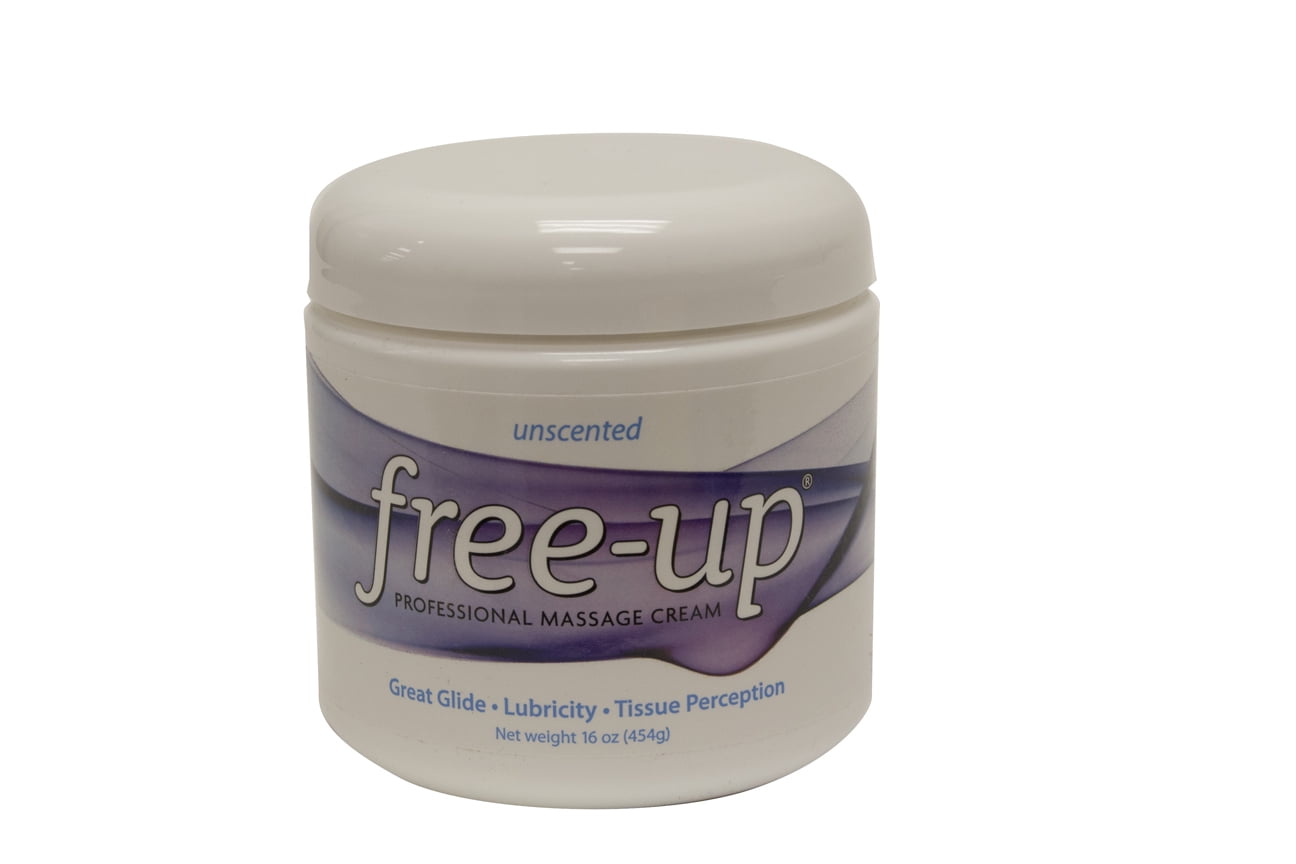 FreeUp Professional Massage Cream 133241 16 oz 1 Each, Unscented