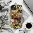 thumbnail image 6 of Vintage Collage Phone Case, Retro Artistic Design with Cat, Flowers, and Cassette iPhone Cover, Unique Protective Case for iPhone 17 16 15 14 13 12 11 Plus Pro Max Mini, 6 of 6