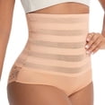 thumbnail image 6 of Fewfanhot Shapewear Underwear High Waisted Body Shaper Slimming Briefs Underwear Shapewear Bottoms Shorts, 6 of 9