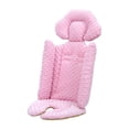 thumbnail image 3 of Cojín para cochecito de bebé, colchón para carrito, lavable a máquina, forro para asiento transpirable y cálido para invierno, forro para cochecito Rosa Hugo Cojín para cochecito, 3 of 10