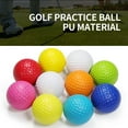 thumbnail image 3 of Ettsollp Golf Soft Balls 12pcs Realistic Dimple Golf Balls for Indoor Outdoor Practice Improve Accuracy Never Lose Golf Balls Dimple Texture Golf Balls, 3 of 8