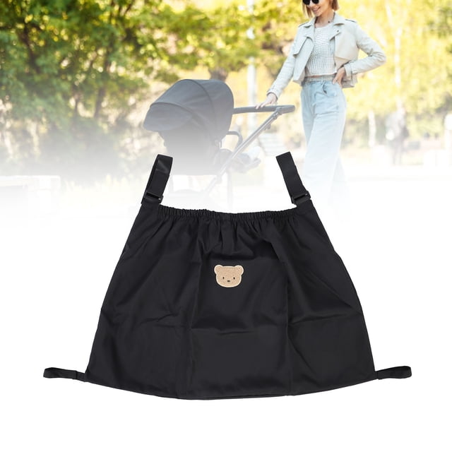 Bolsa de Almacenamiento Trasera para Cochecito, Bolsa Colgante de Nailon Para Cochecito de Bebé Con Gran Capacidad para Teléfonos Móviles, Carteras, Para Fiestas de Bienvenida