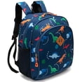 thumbnail image 2 of Mochila infantil JinBeryl Dinosaur azul marino para niños de más de 2 años, 2 of 7