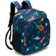 thumbnail image 2 of Mochila infantil JinBeryl Dinosaur azul marino para niños de más de 2 años, 2 of 7