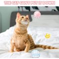 thumbnail image 5 of uds juguete interactivo para gatos con campana bolas de gato de felpa interactivas bolas de gato resistentes a la masticación para interacción y entrenamiento Kuyhfg Bienvenido a Kuyhfg, 5 of 5