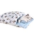 thumbnail image 1 of Saco de dormir para mascotas, cerrado, extraíble y lavable, color azul Ponyblue1ud, 1 of 3