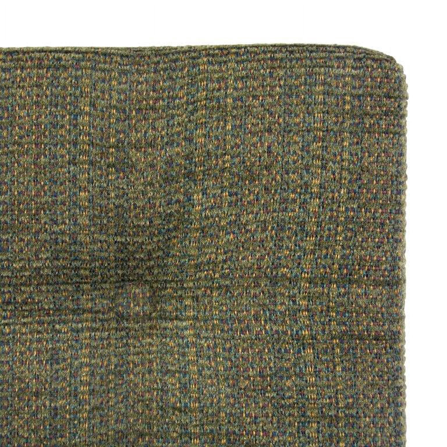 Klear Vu Gripper Square 15" x 15" Bar Stool Cushion with Velcro Straps - Set of 4