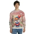 thumbnail image 4 of Happy Valentine’s Day Adorable Shiba Inu Puppy Holding Heart Balloon All Over Print 3D Sweatshirt Unisex Merch Shibas Dog Lovers Gifts Idea - 00030, 4 of 6