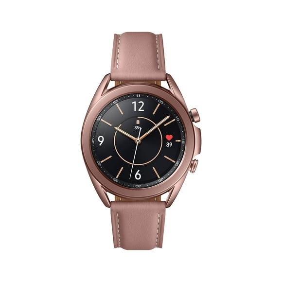 Reacondicionado Reloj inteligente Samsung Galaxy Watch 3 (41 mm, GPS, Bluetooth) Mystic Bronze (versión estadounidense, renovado)