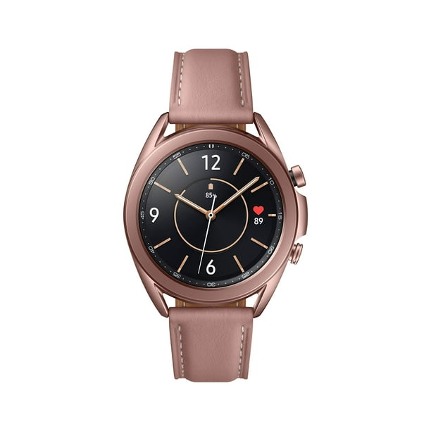 Reacondicionado Reloj inteligente Samsung Galaxy Watch 3 (41 mm, GPS, Bluetooth) Mystic Bronze (versión estadounidense, renovado)