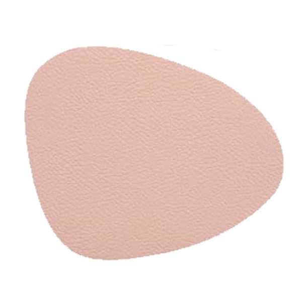 2 manteles individuales, rosa y gris, 36,5 x 45, forma especial