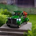 thumbnail image 2 of Del Jardín De La Camioneta Pickup Del Estilo Retro Con La Maceta Del Camión De Las Luces Del Coche Para El Patio Del Porche seitruly HA043507-07, 2 of 6