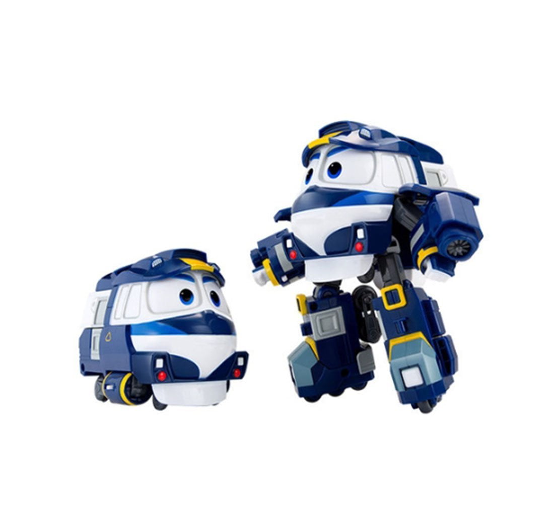 Robot Train S2 TRANSFORMER KAY DELUXE PLAY SET Kids Robots Toy Korea Animation 