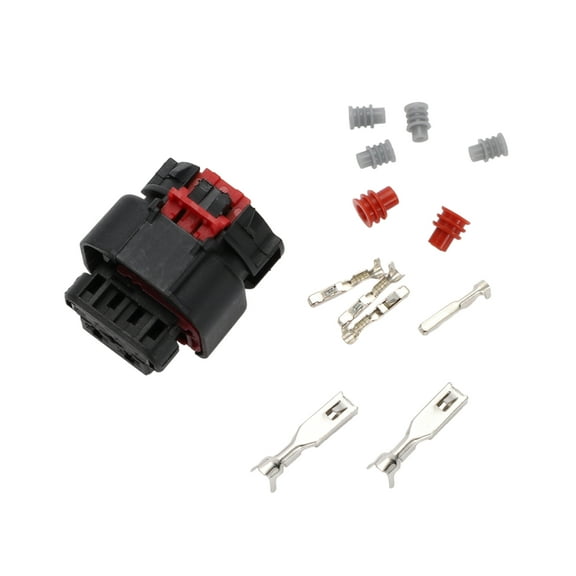 6 Pin Headlight Wire Harness Connector Plug Waterproof Female Wire Terminal Connector for Car Boat 1 Set
