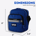 thumbnail image 2 of J World Crux Crossbody Sling Pack, Navy, 2 of 6