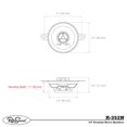 thumbnail image 4 of Parlantes estéreo Retro Manufacturing R-352N de 8,9 cm con neodimio, 4 of 4