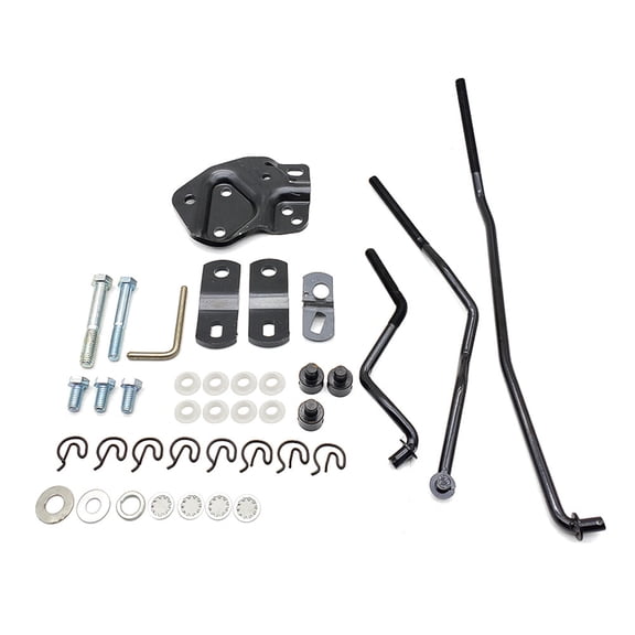 Woudy 4 Speed Shifter Linkage Kit for 1955–1967 Vehicles w/ Hurst Shifters & Muncie Transmission