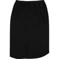 thumbnail image 1 of Falda cruzada con lazo lateral Alfani para mujer negro grande, 1 of 2