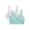 Teal/White, variant on Wonder Nation Girls Ribbed V-Neck Bra, 2-Pack, Sizes (XS-XL)