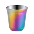 thumbnail image 2 of Taza de café de acero inoxidable 80 ml taza resistente al calor de pared para Espresso, 2 of 11