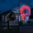 thumbnail image 3 of Northlight Halloween Skull Outdoor Light Show Projector - 8", 3 of 9