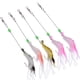 thumbnail image 2 of Señuelo tipo camarón Artificial, luminoso, suave, de alta simulación, aparejos de pesca con gancho, 5 uds., 2 of 14