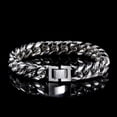 thumbnail image 5 of Wholesale 6/8/10/12/14MM Men Stainless Steel Cuban Chain Bracelet Miami PVD Hip Hop Bracelet Jewelry For Women Free Shipping GC, 5 of 6