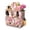 Pink Beagle and, variant on Garden Tool Bag,Pink Bichon Frise Garden Tool Organizer,Garden Gifts,Waterproof Multi-Pocket Garden Tool Storage 11.8x5.5x11.4 Inch(Tools NOT Included)