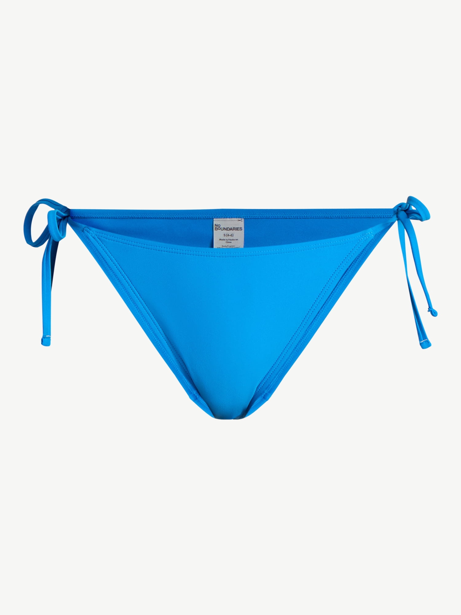 No Boundaries Solid Bikini Bottoms, Women’s
